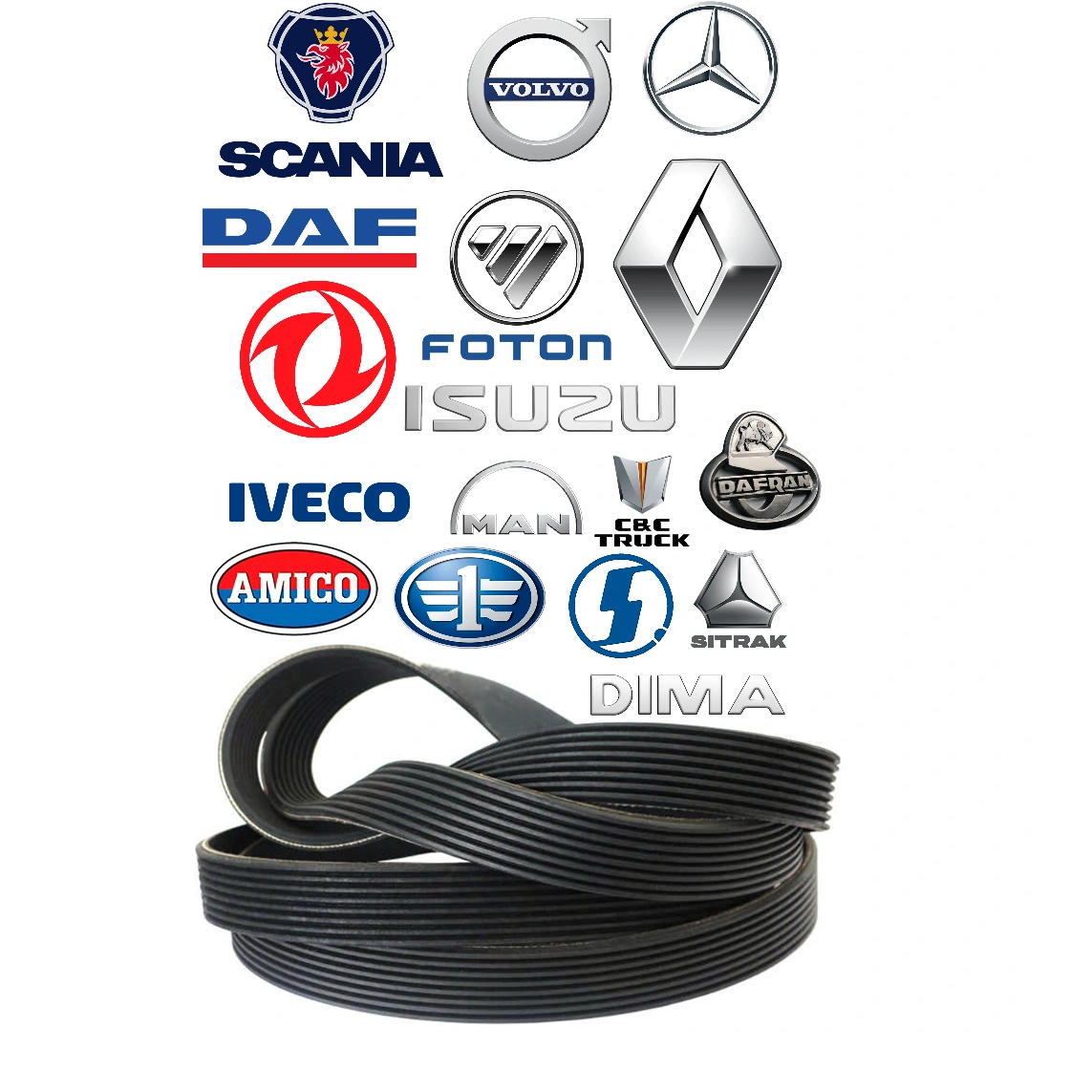 تسمه دینام سری ولوو VOLVO