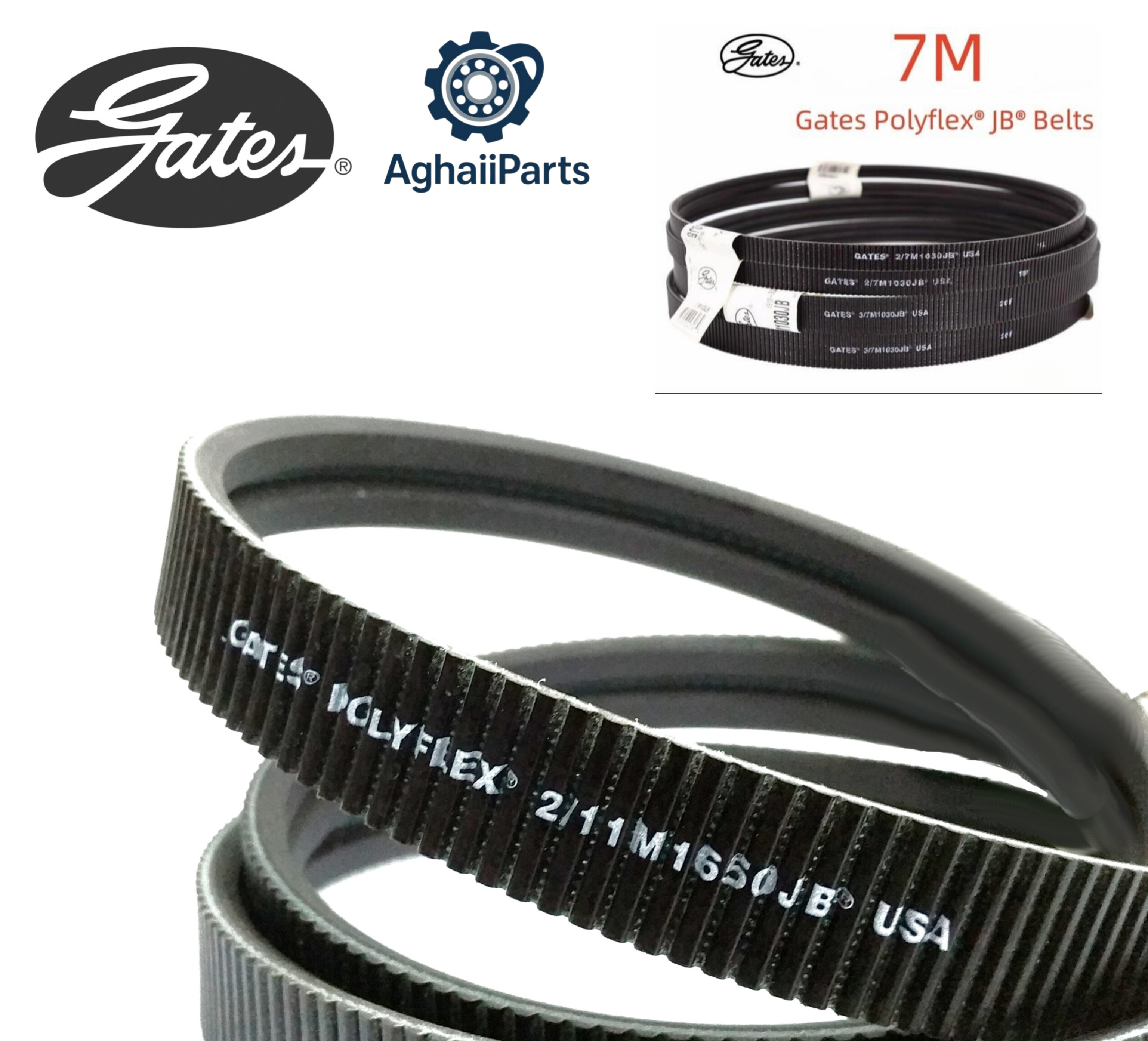 تسمه 3 خط صنعتی 3/11M 2120 JB POLY FLEX