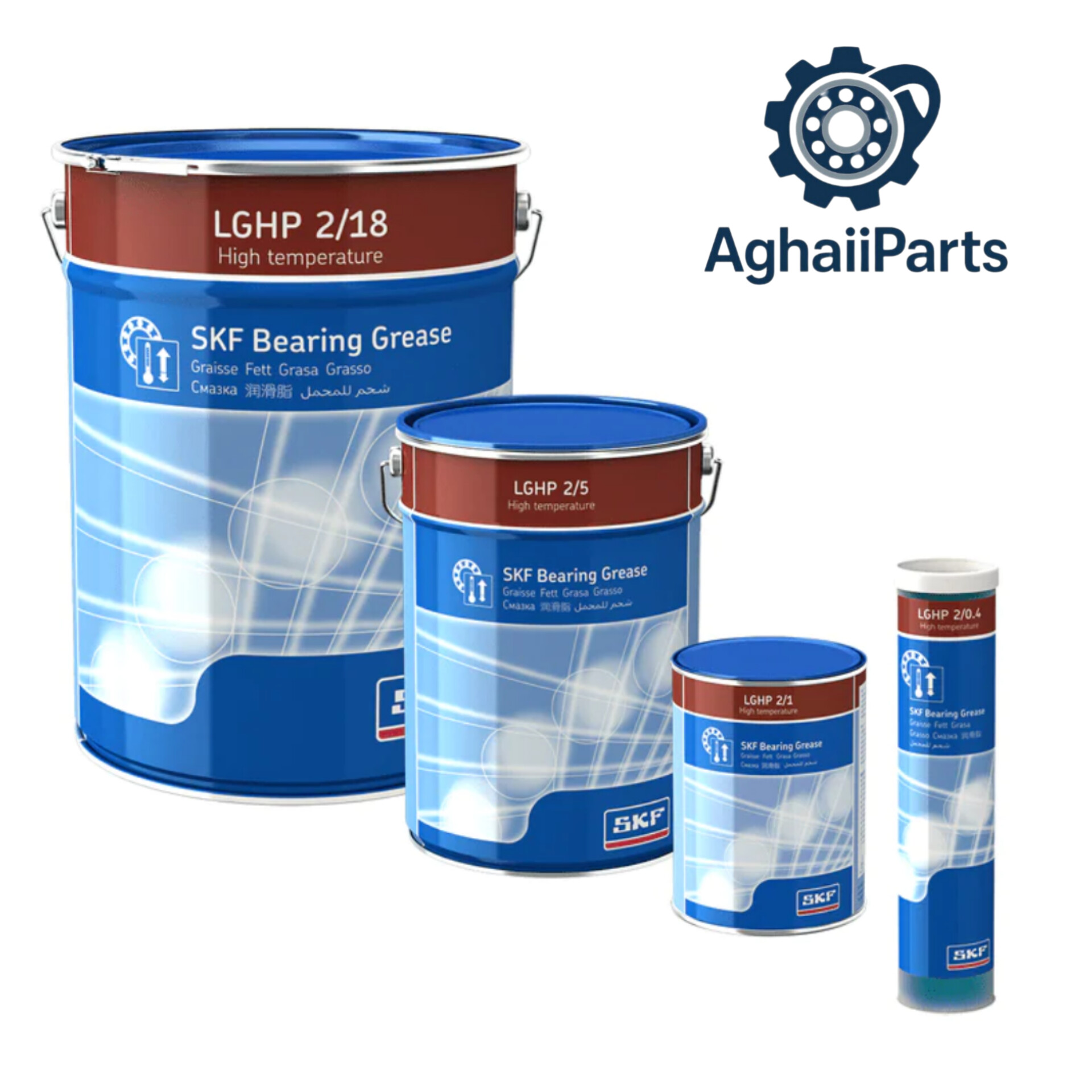 گریس اس کا اف اصل  SKF Bearing Grease LGHP 2 / 18