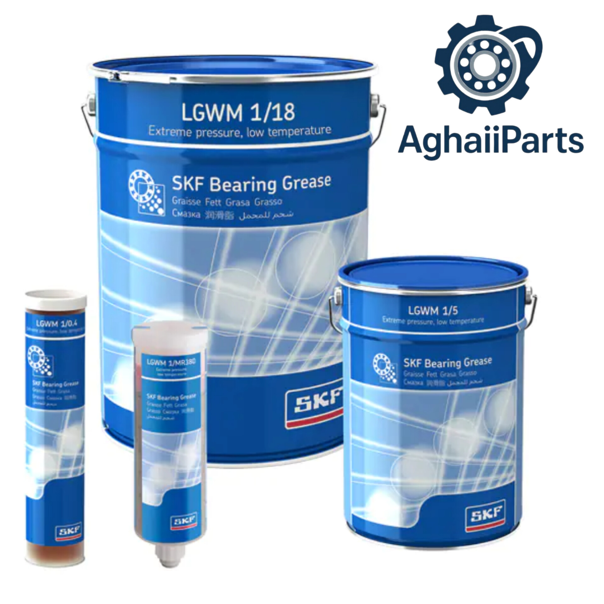 گریس اس کا اف اصل 18 /SKF Bearing Grease LGWM 1