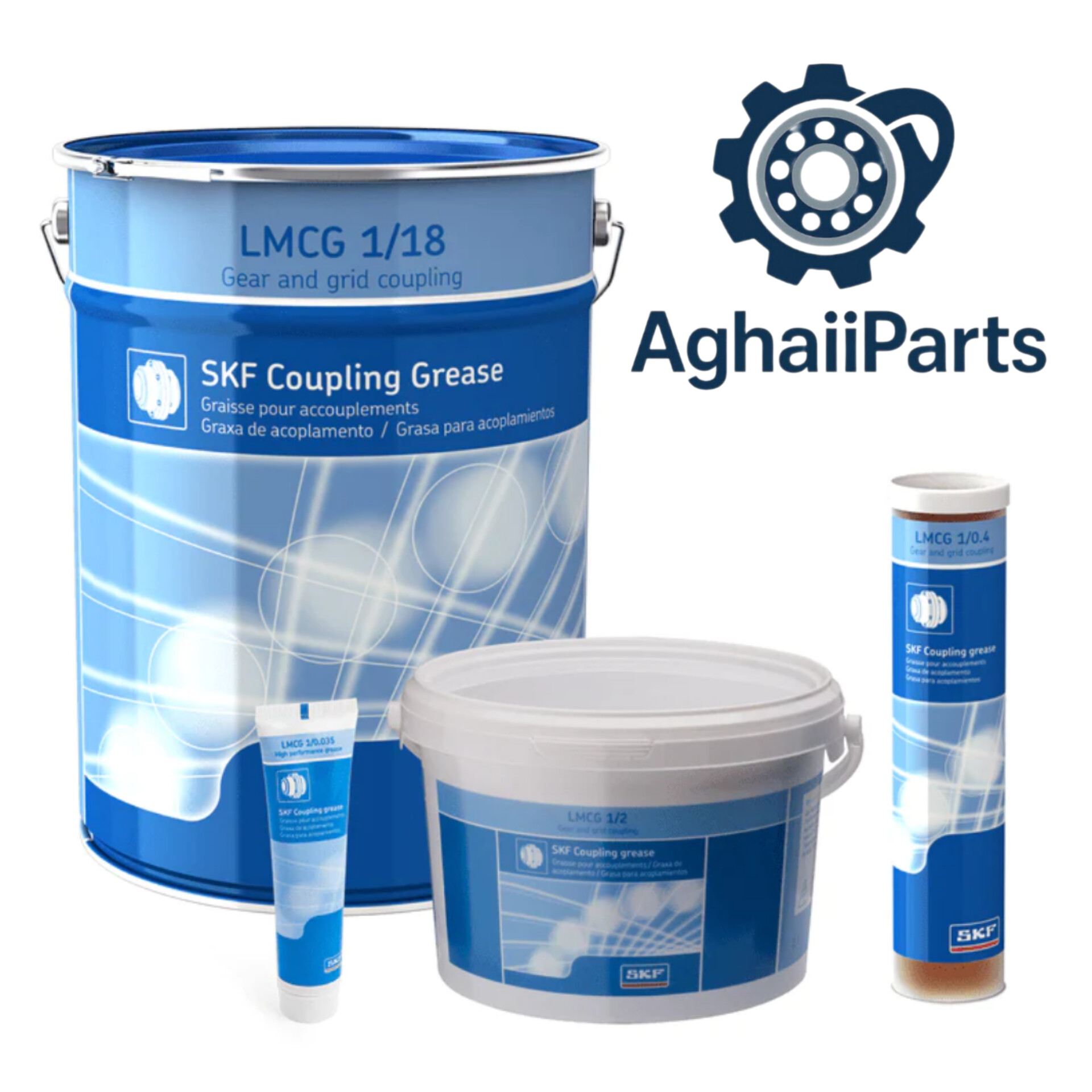 گریس اس کا اف  18/SKF Coupling Grease LMCG 1