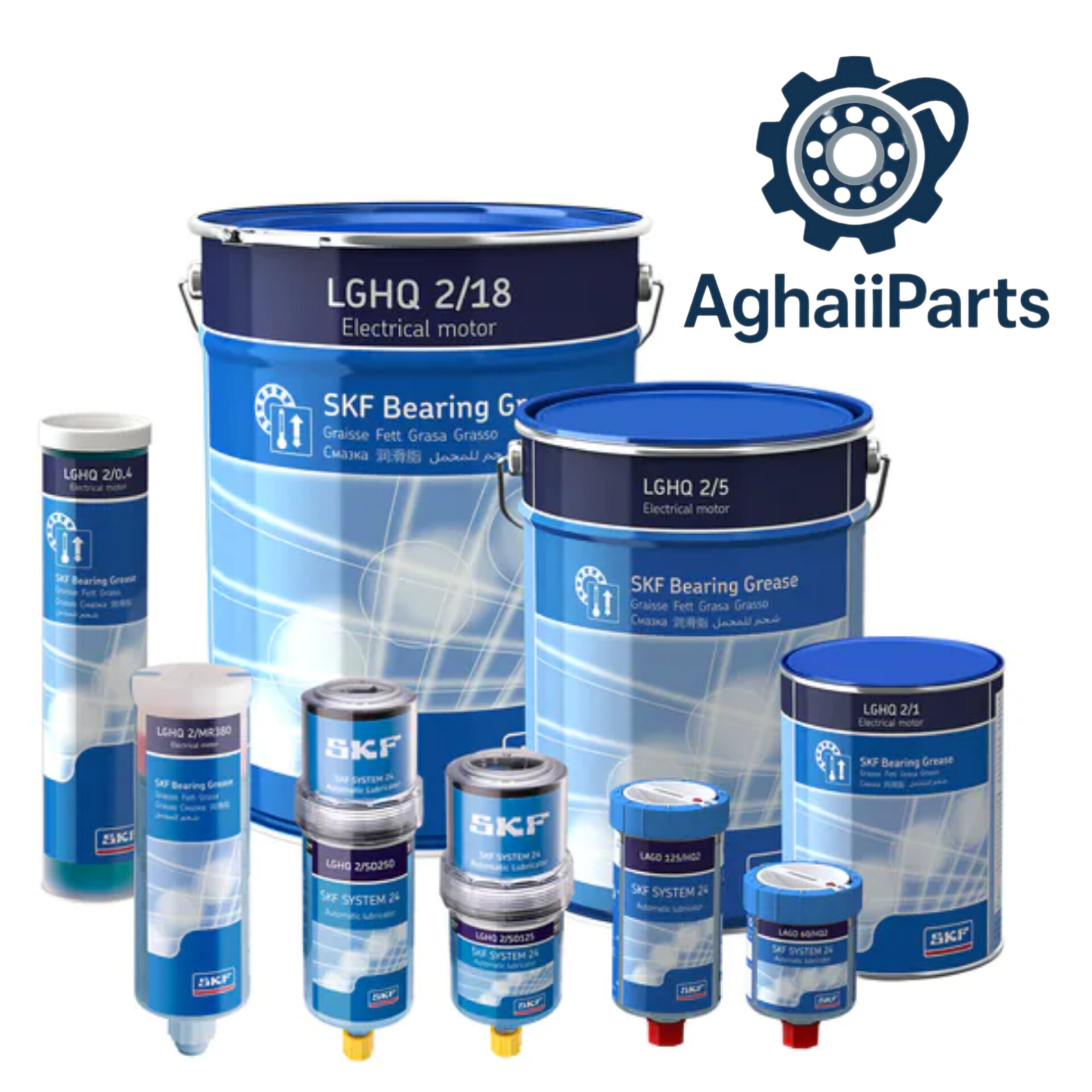 گریس اس کا اف  18/SKF Bearing Grease LGHQ 2