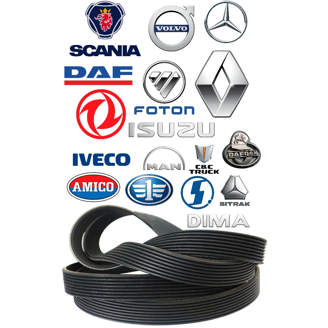 تسمه دینام ماشین سنگین کامیونت جک JAC