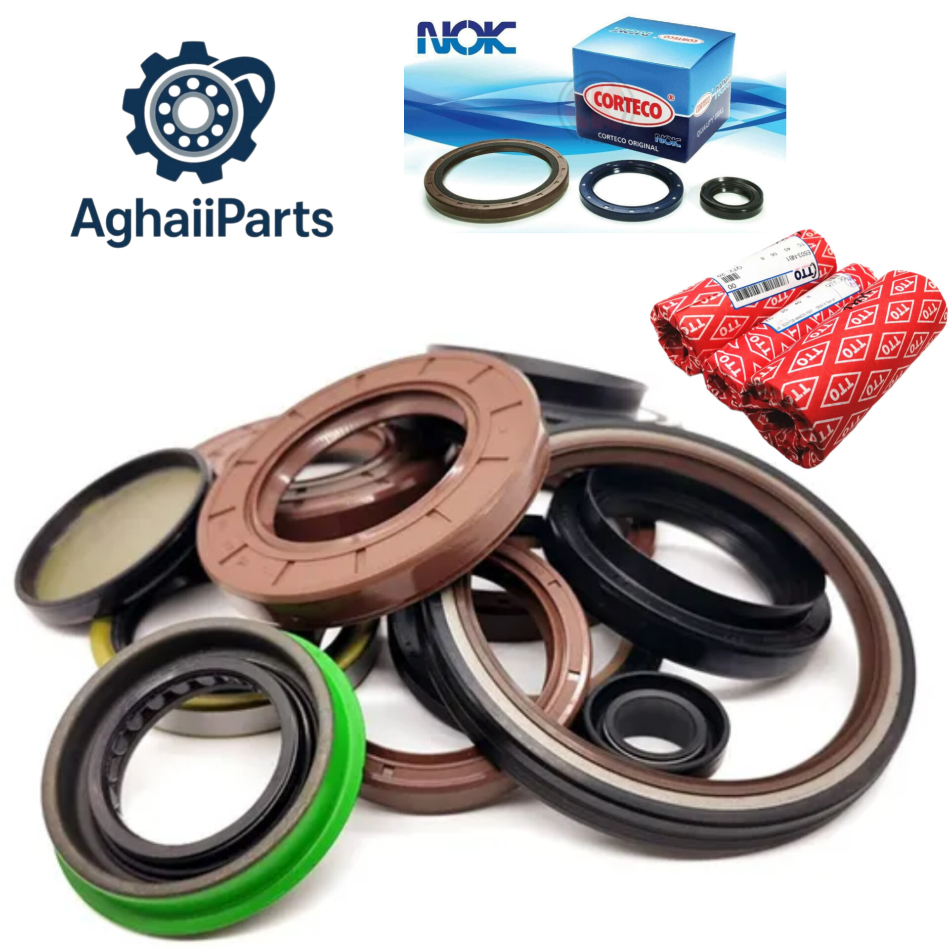 کاسه نمد صنعتی Industrial Oil Seal 85 x 110 x 12